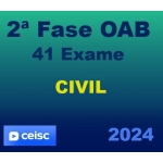 2ª Fase OAB 41º Exame - Direito Civil (CEISC 2024) Regular